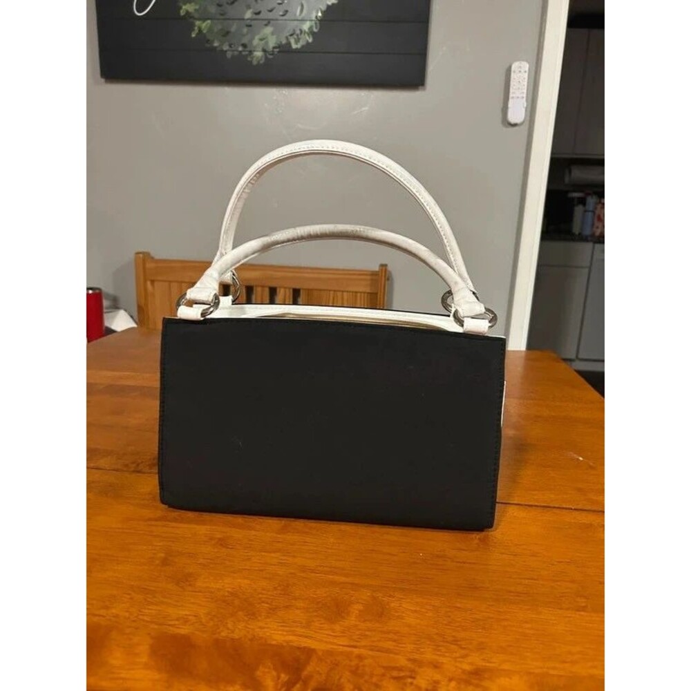 Miche Classic Base Bag Black White Convertible Handbag